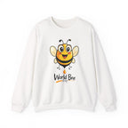 World Bee Day Sweatshirt - Cute Bee Design Save the Bees Gift