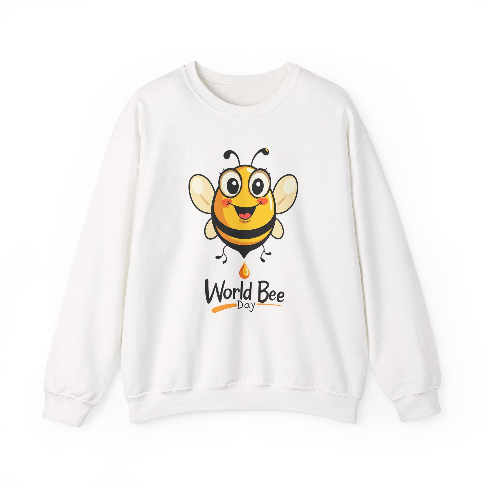 World Bee Day Sweatshirt - Cute Bee Design Save the Bees Gift