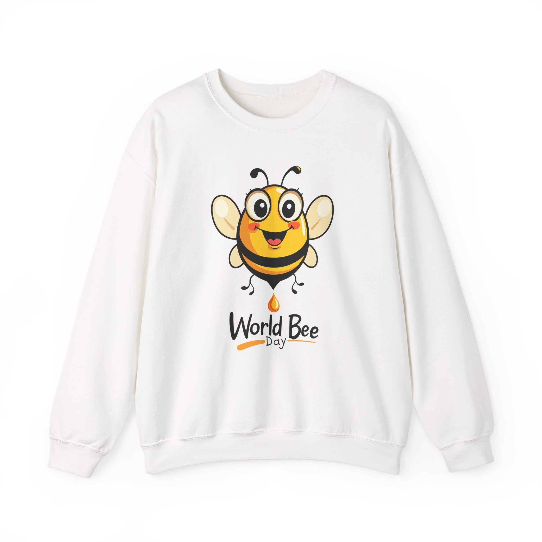 World Bee Day Sweatshirt - Cute Bee Design Save the Bees Gift