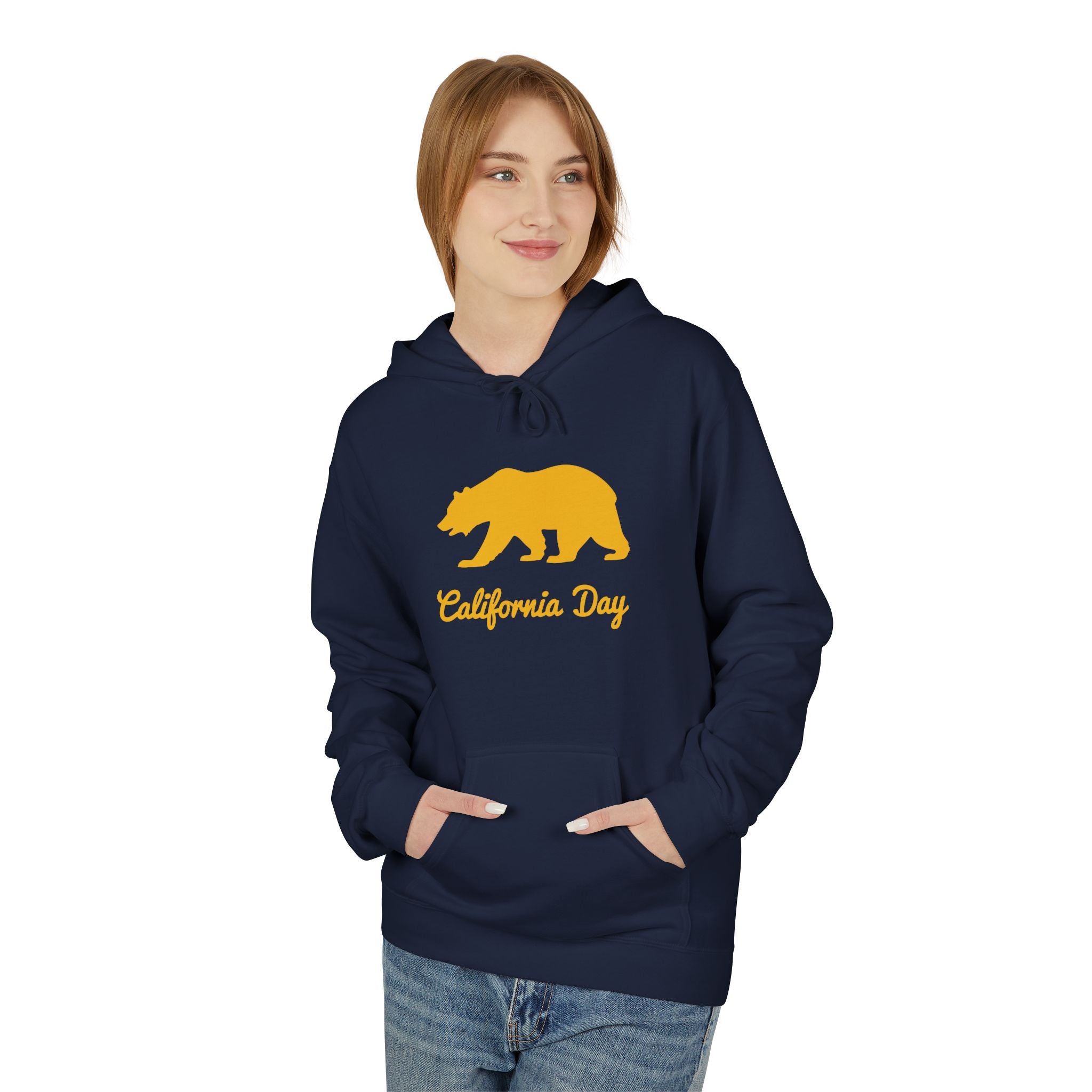California Bear Hoodie - Unisex Fleece