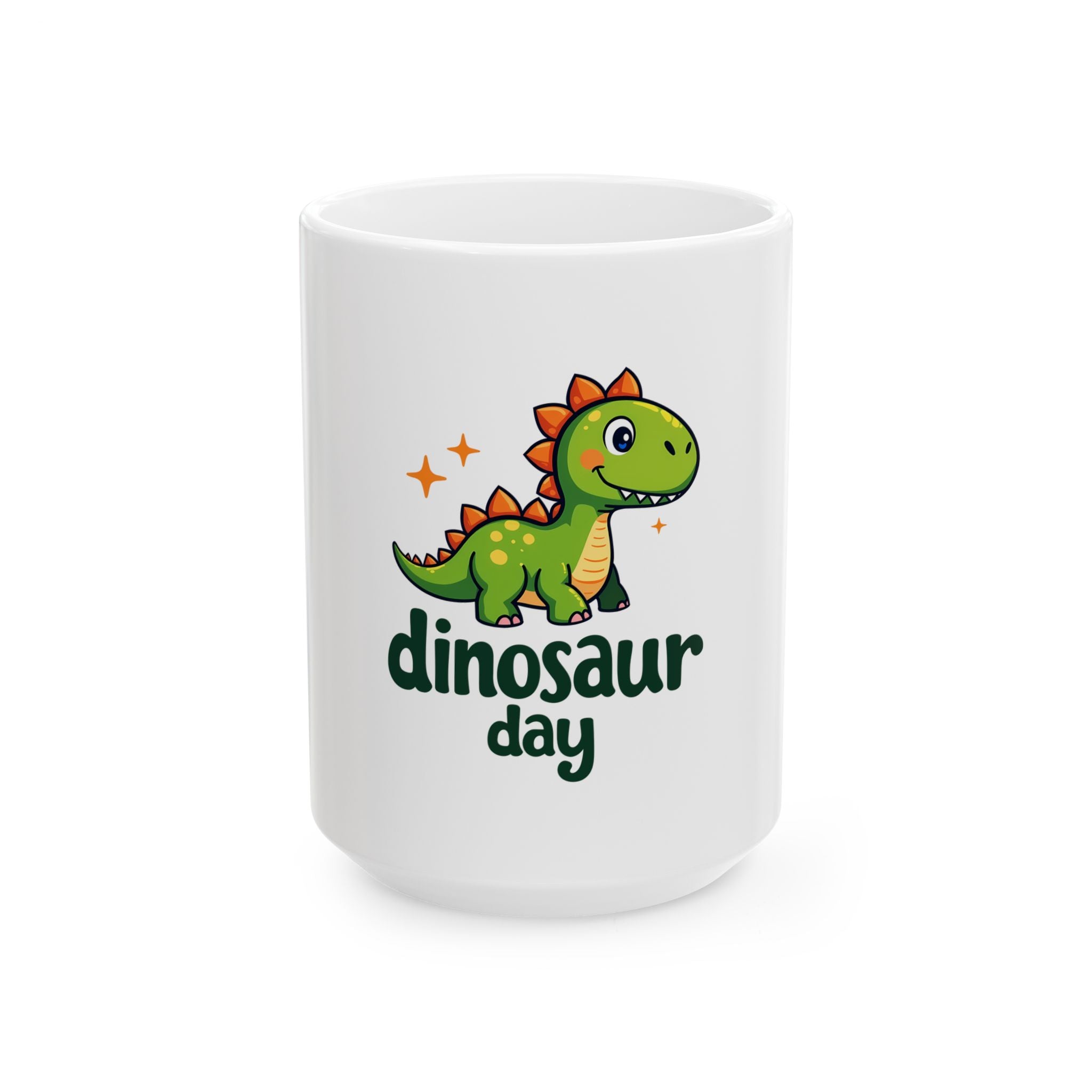 Dinosaur Day Mug Gift - Custom Dino Design for Kids & Adults
