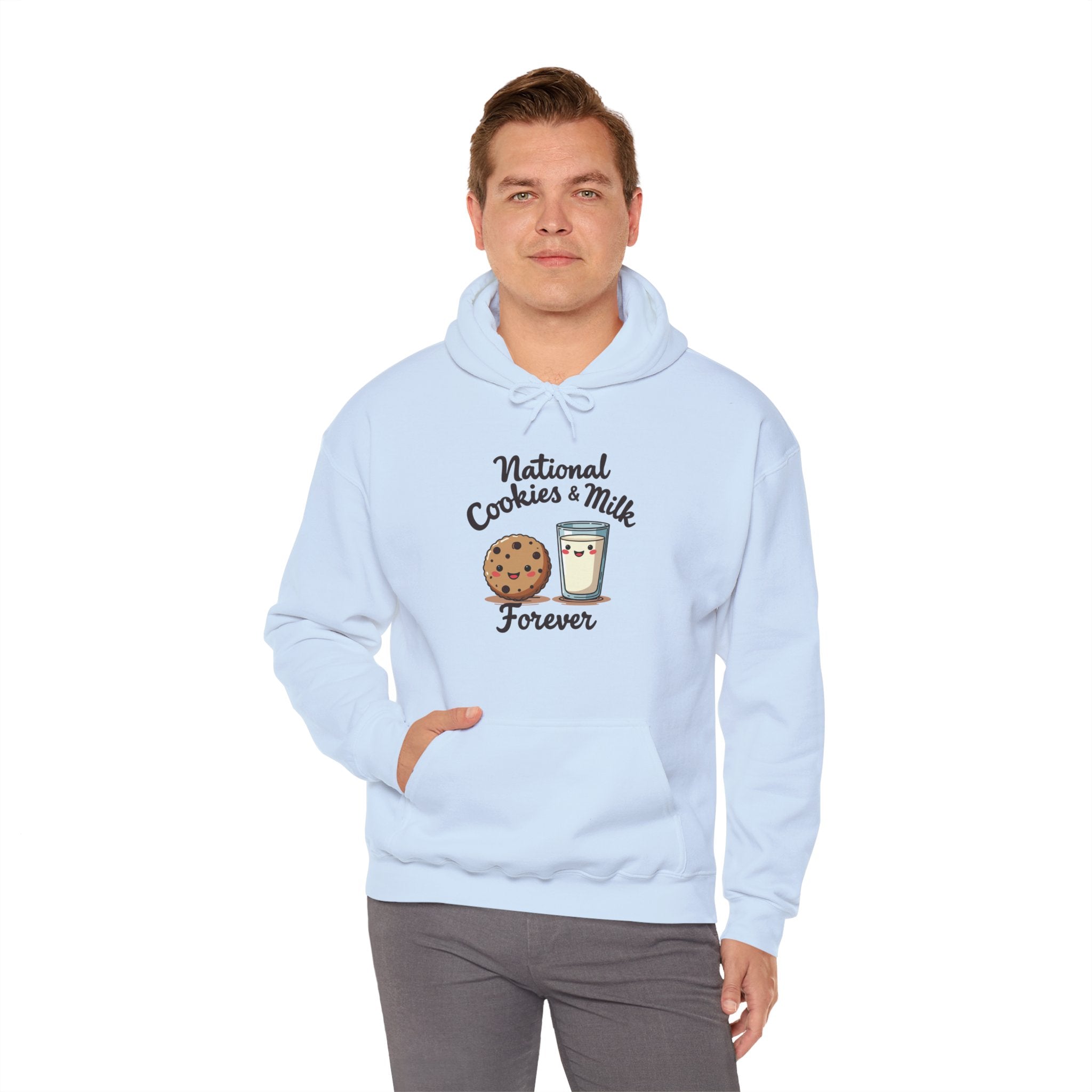 Cookie Milk Hoodie - Cozy Cute Cookie Lover Fun Gift Sweater