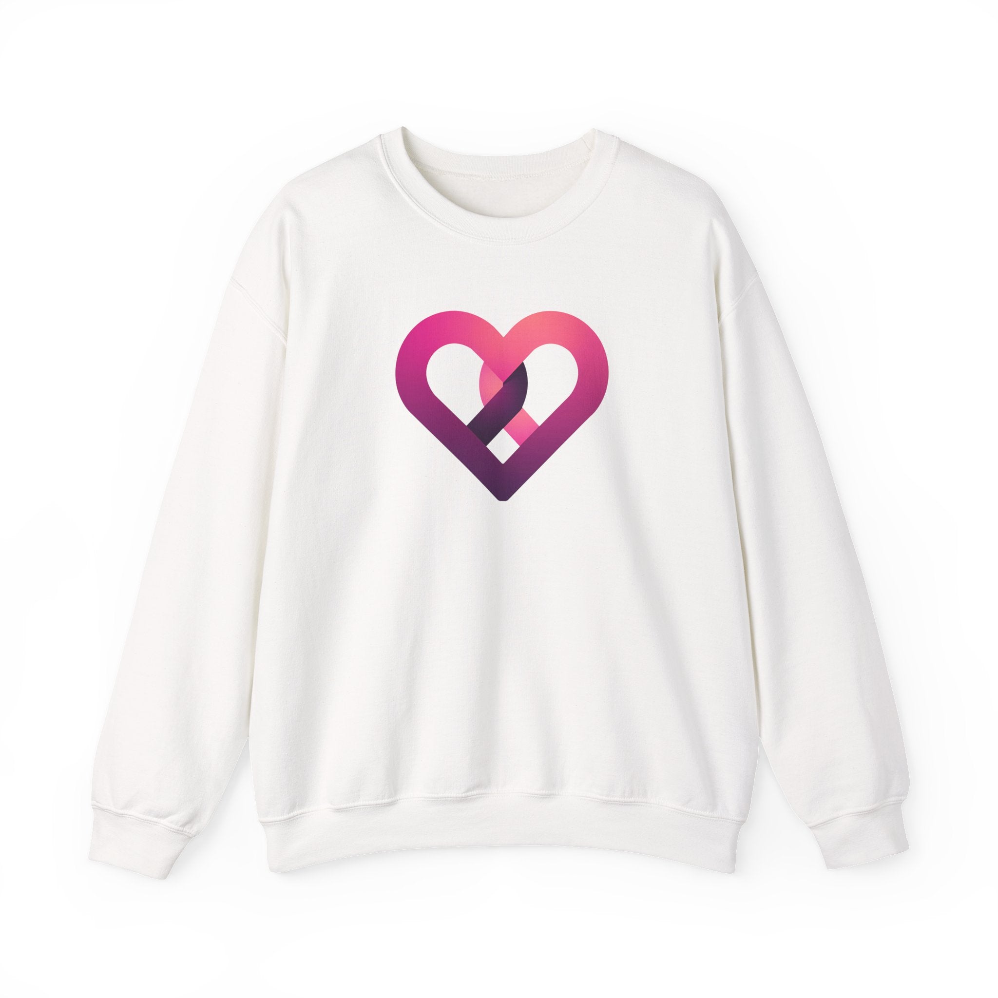 Colorful Heart Sweatshirt - Unisex Love Fashion