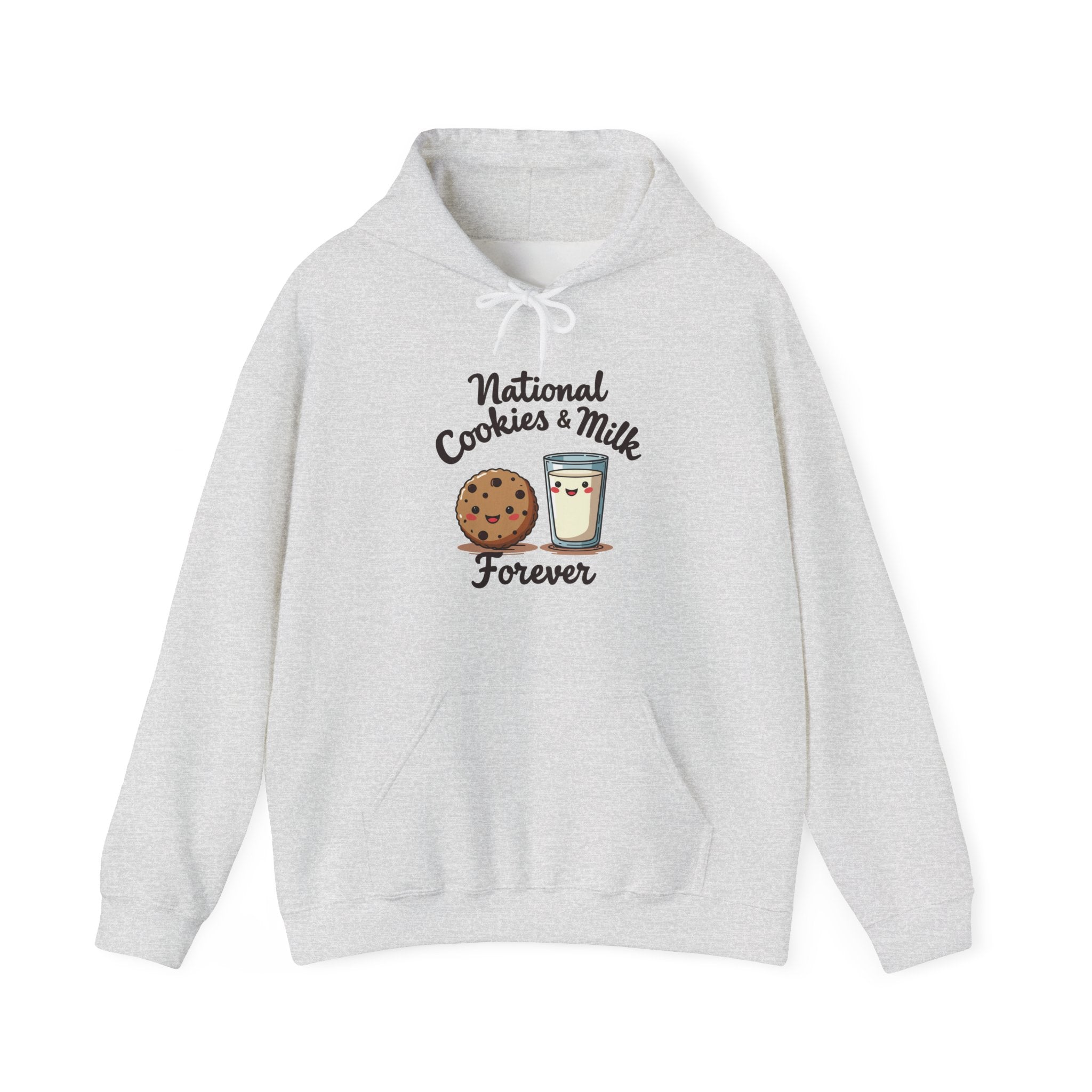 Cookie Milk Hoodie - Cozy Cute Cookie Lover Fun Gift Sweater