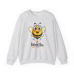 World Bee Day Sweatshirt - Cute Bee Design Save the Bees Gift