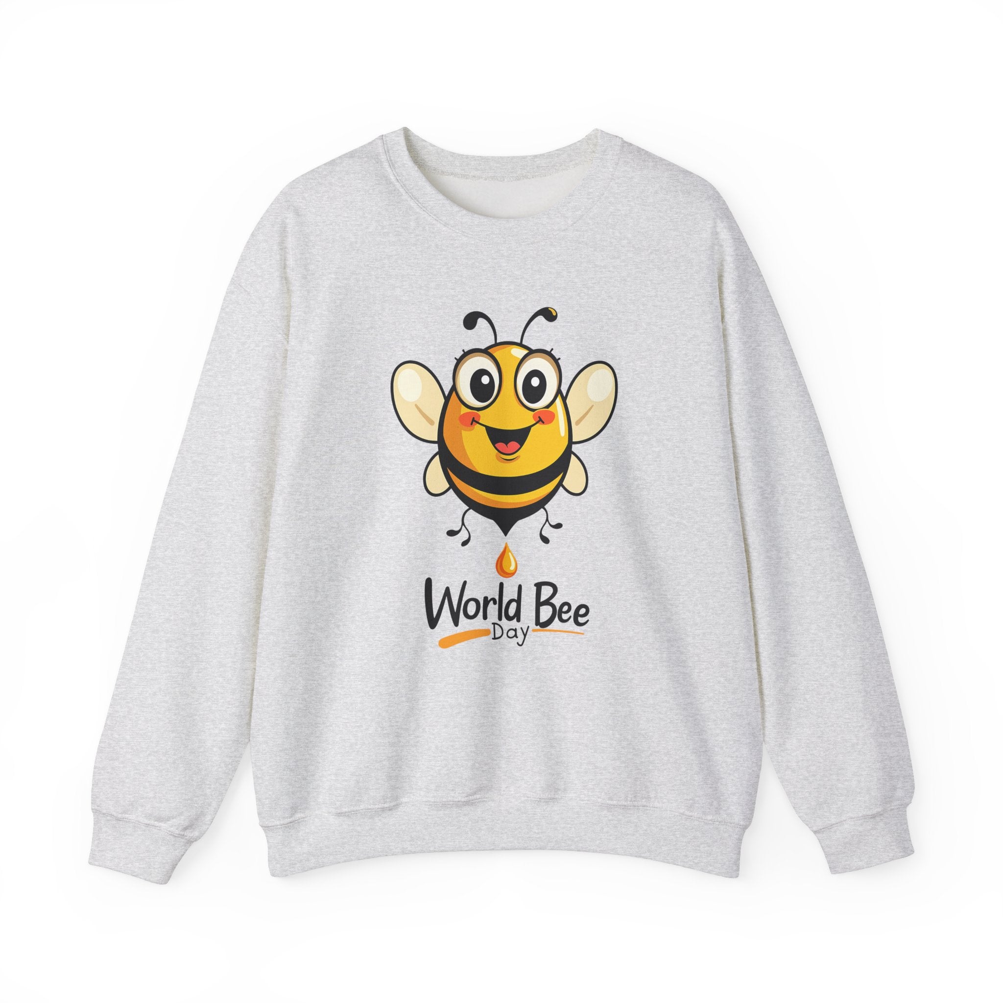 World Bee Day Sweatshirt - Cute Bee Design Save the Bees Gift