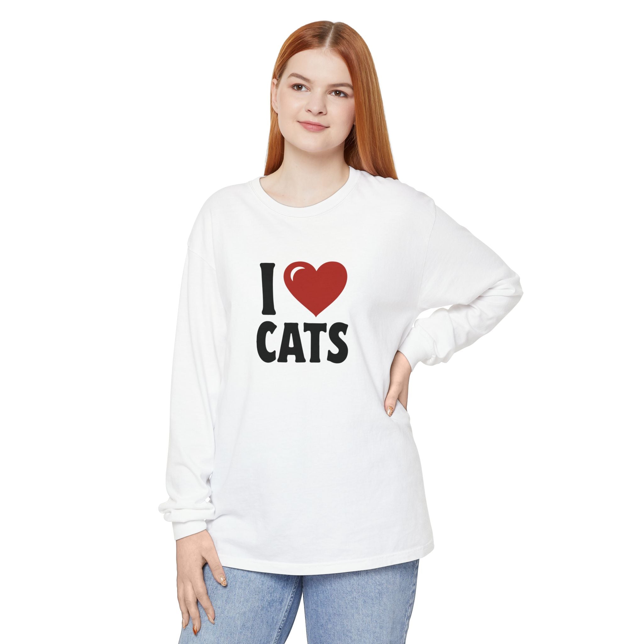Cat Lover Long Sleeve Tee