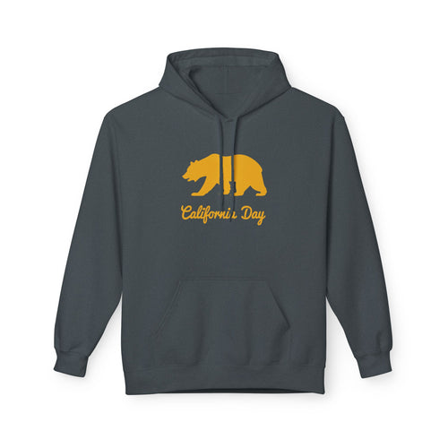 California Bear Hoodie - Midweight Fleece for Bear Lovers