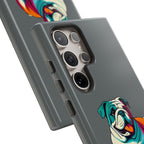 national pet day skateboard bulldog phone case for dog lovers