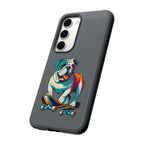 national pet day skateboard bulldog phone case for dog lovers