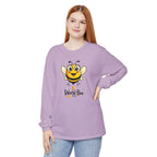 Cheerful Bee Long Sleeve T-Shirt for World Bee Day