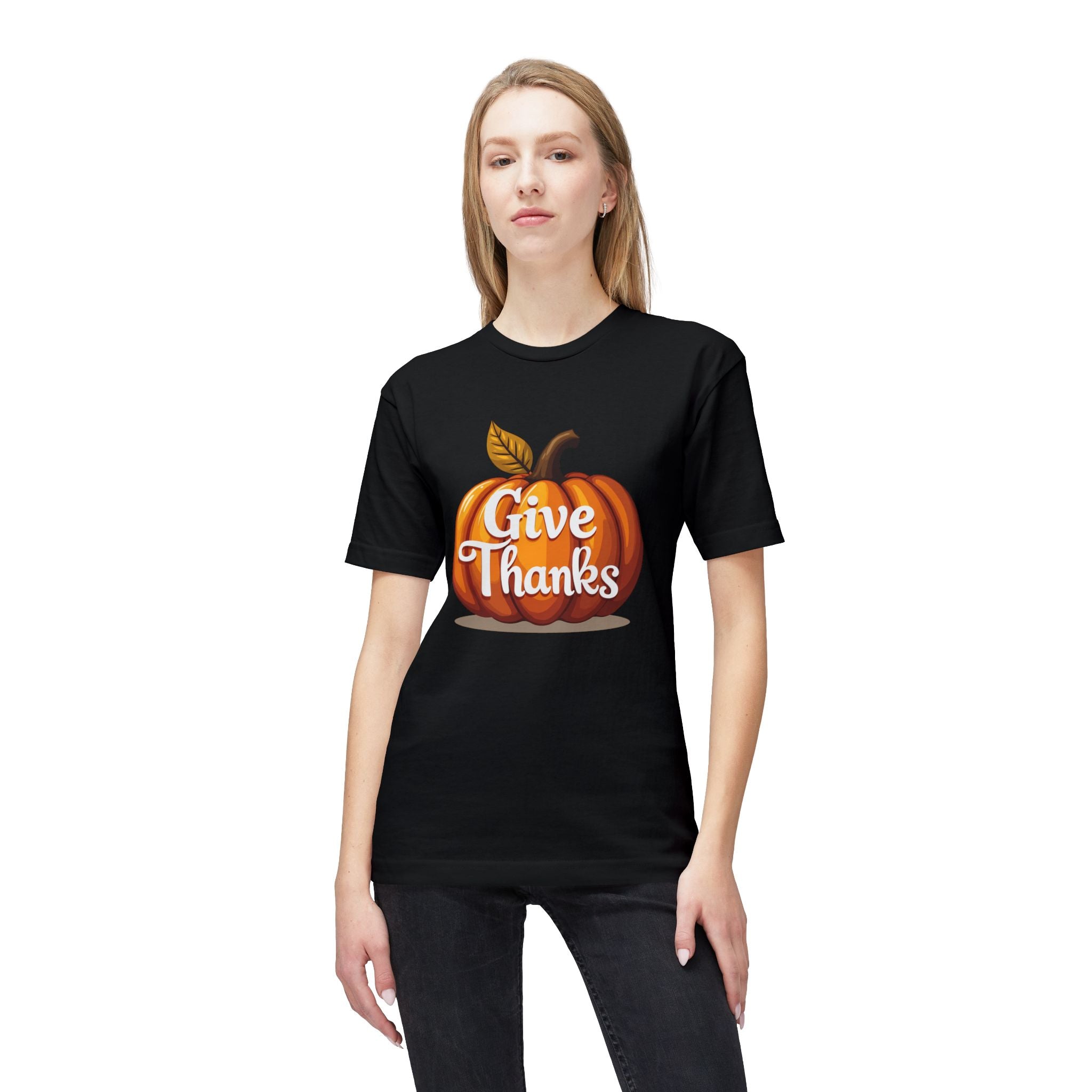 Thanksgiving Pumpkin Shirt - Fall Harvest Thankful Autumn Tee