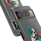 national pet day skateboard bulldog phone case for dog lovers