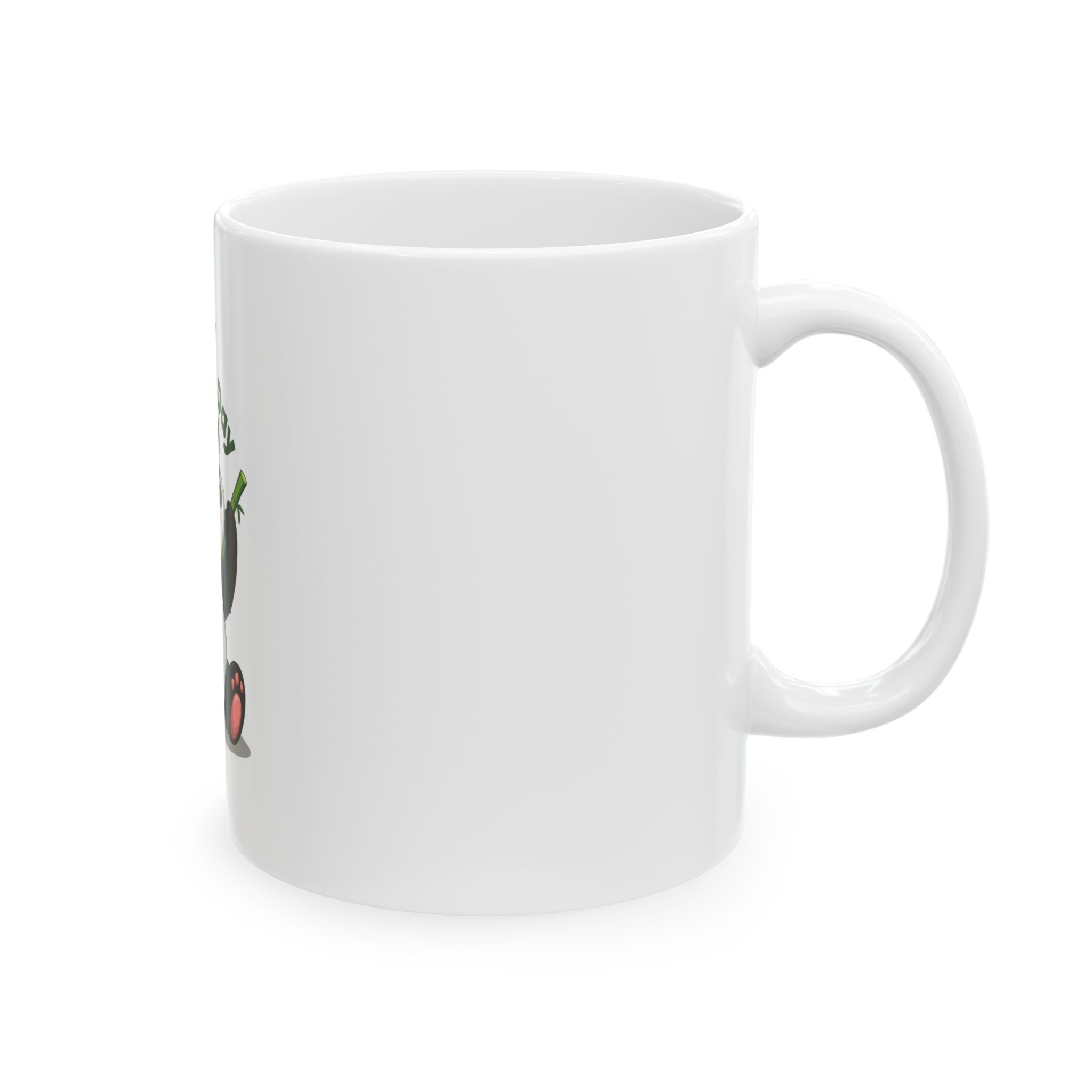 world wildlife day panda mug - gift for animal lovers ceramic cup