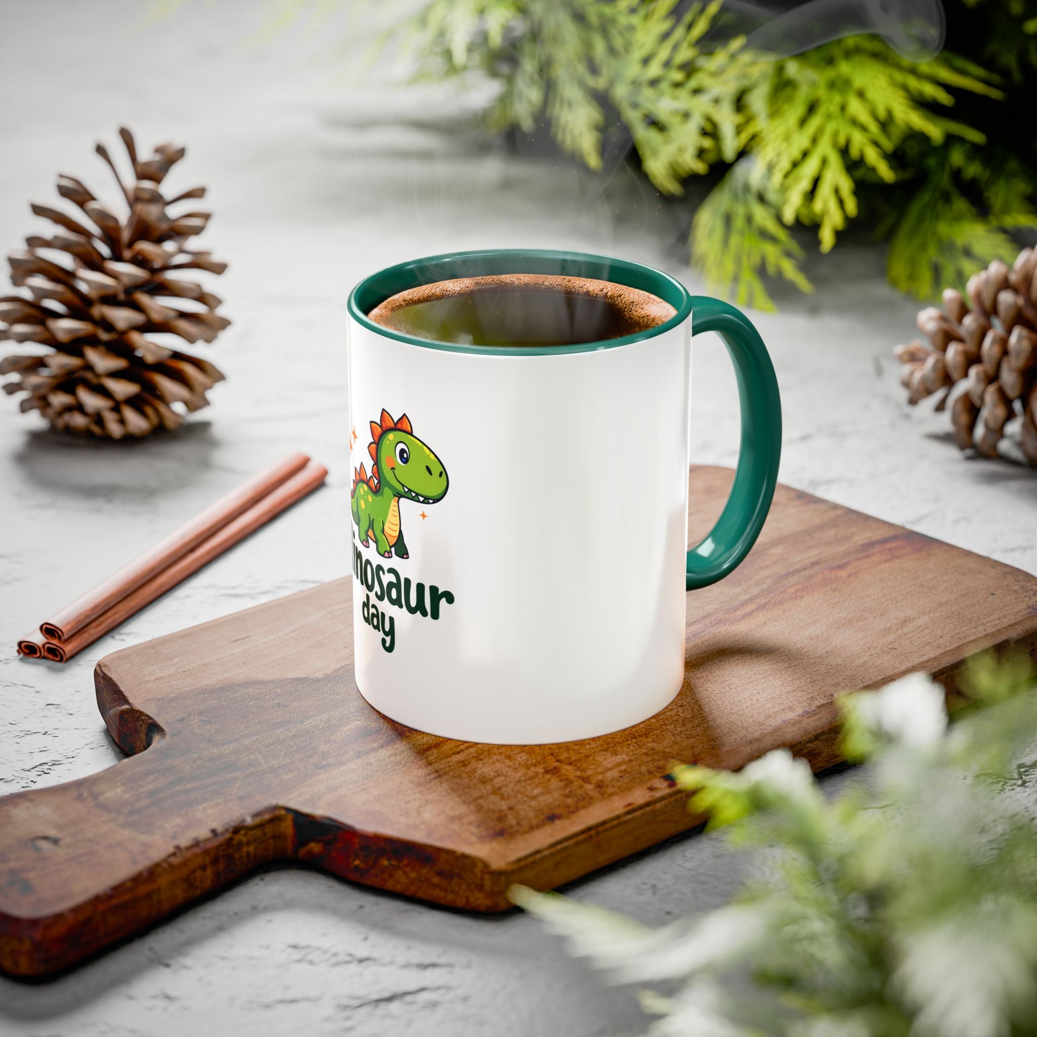 Colorful Dinosaur Mug