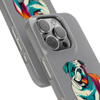 Slim Phone Case - Skateboarding Bulldog Pet Lover Gift