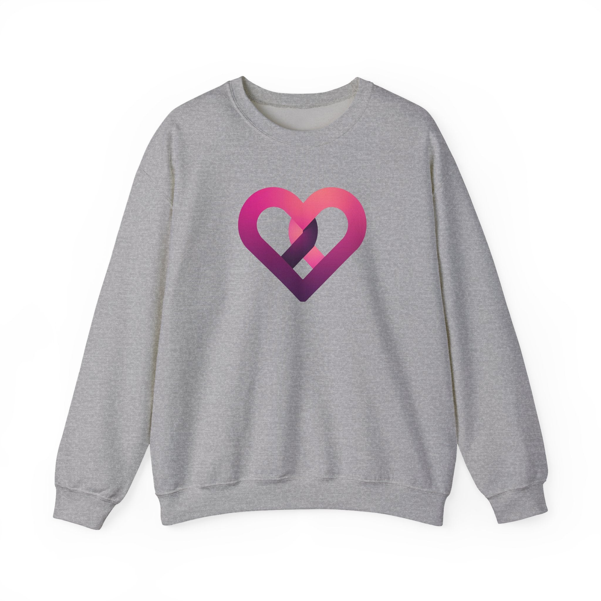 Colorful Heart Sweatshirt - Unisex Love Fashion