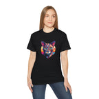Cat Portrait Tee - Unisex T-Shirt for Cat Lovers