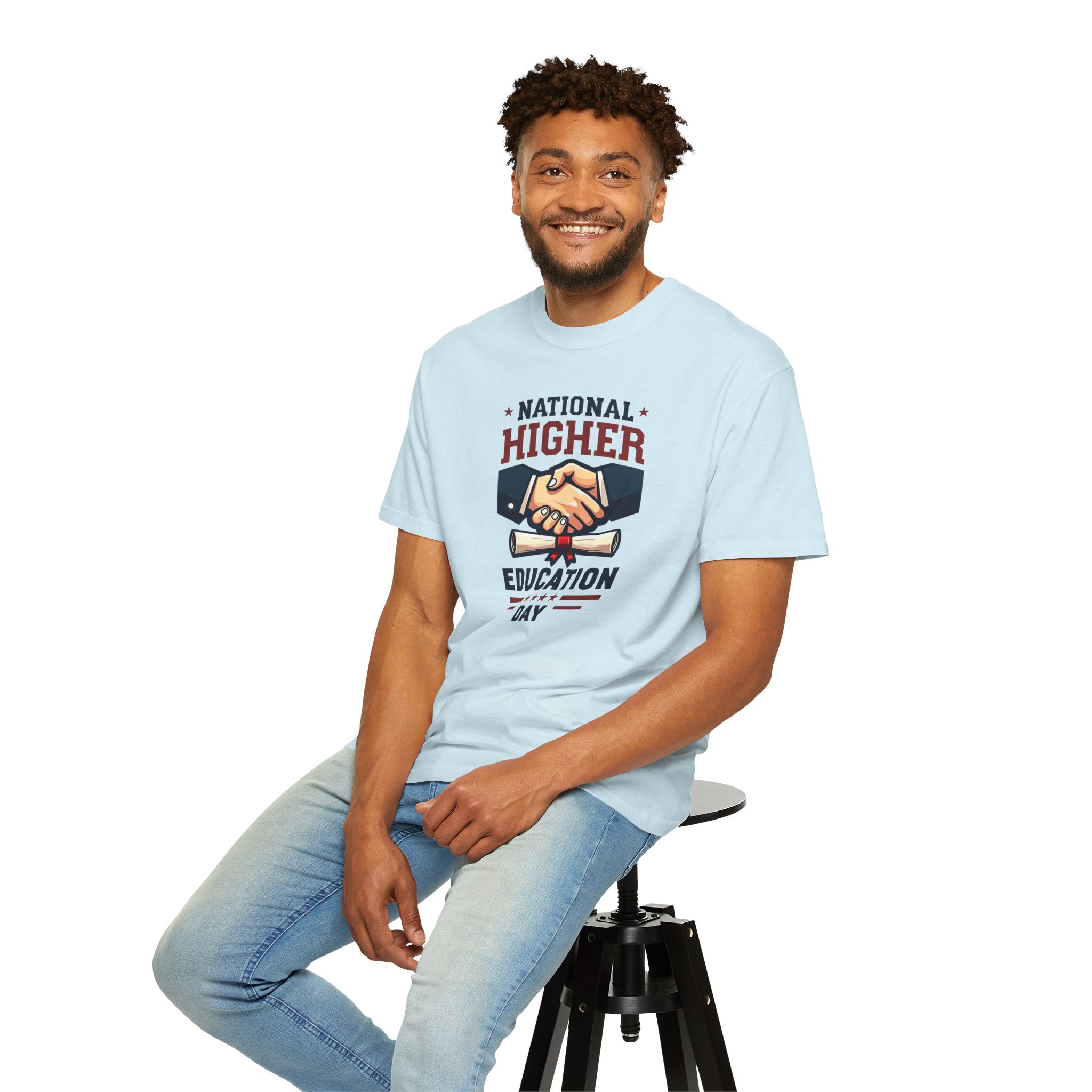 National Higher Education Day Unisex T-shirt - Graduation Gift and College Shirt