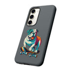 national pet day skateboard bulldog phone case for dog lovers