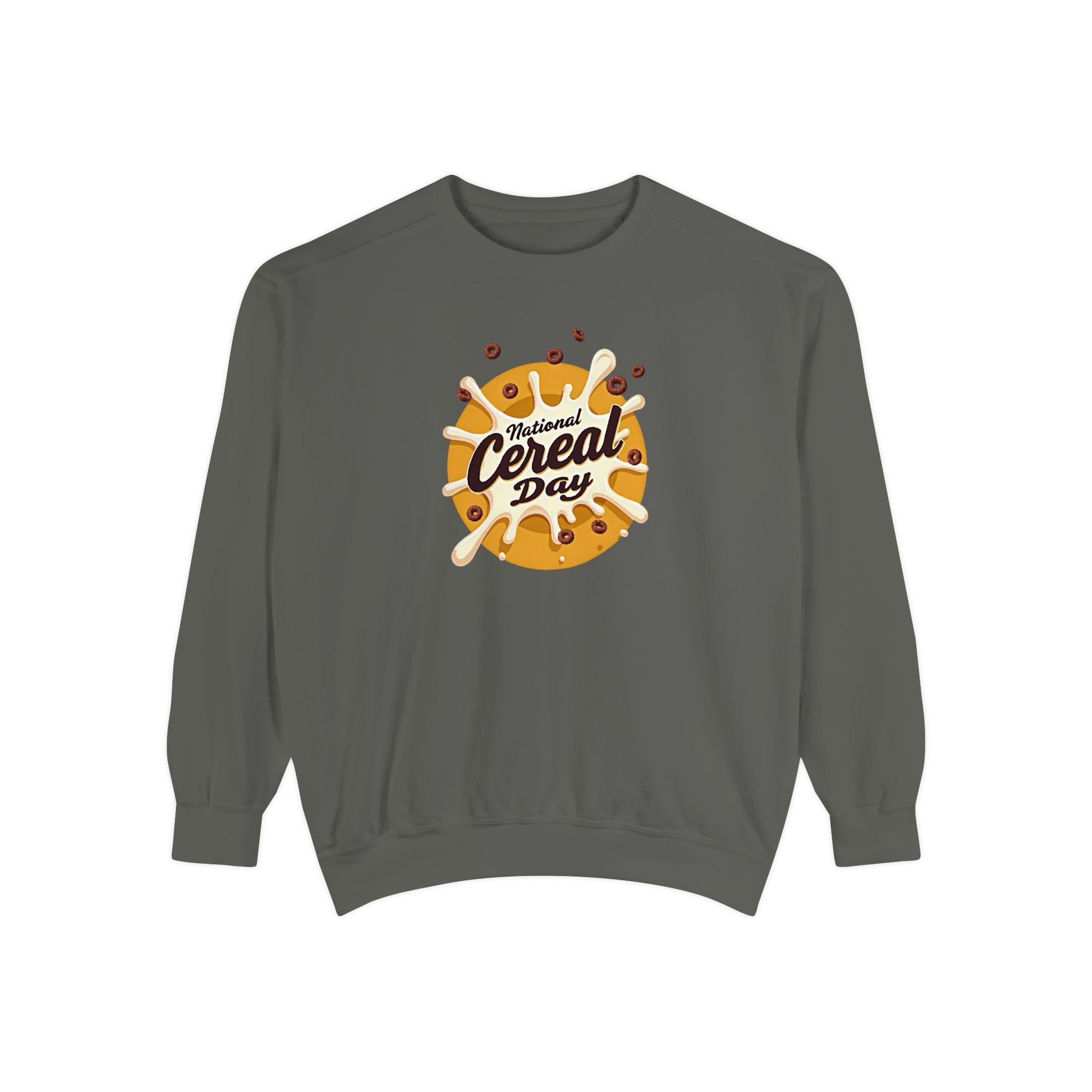 Cereal Day Sweatshirt - Unisex Garment-Dyed