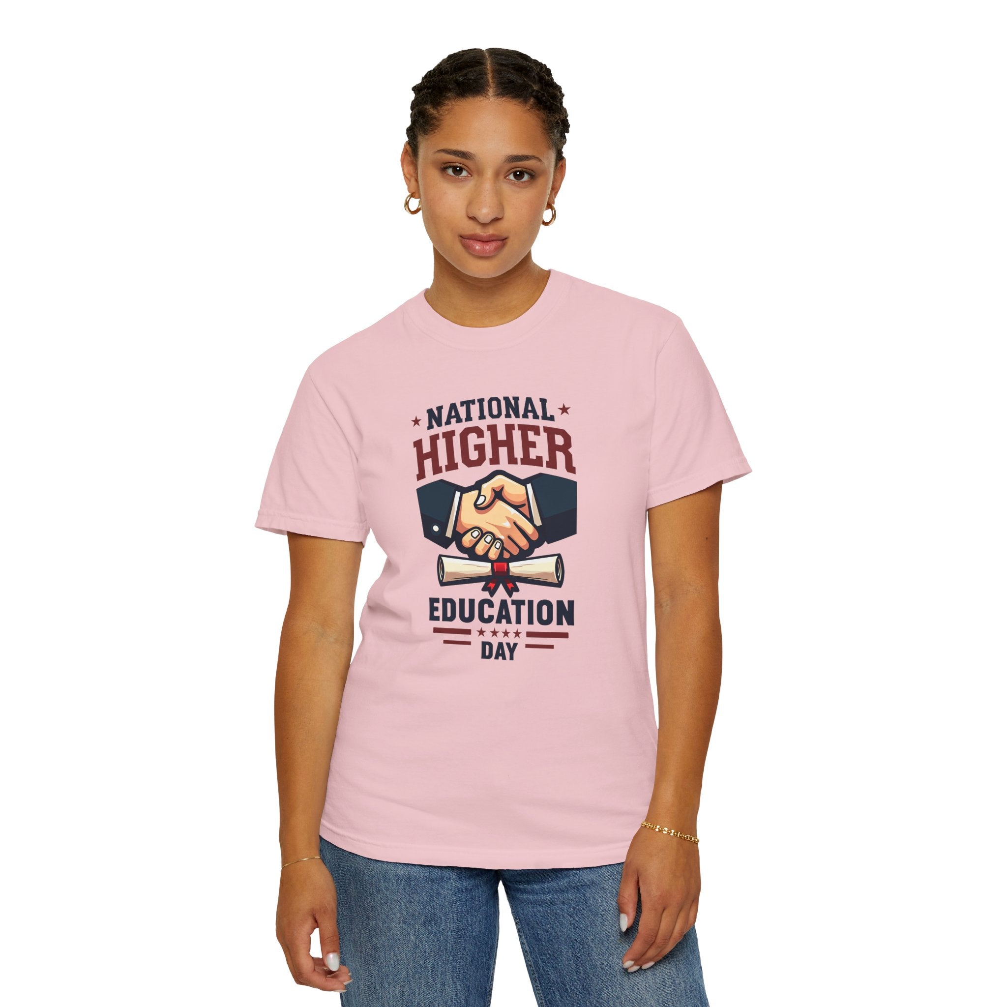 National Higher Education Day Unisex T-shirt - Graduation Gift and College Shirt