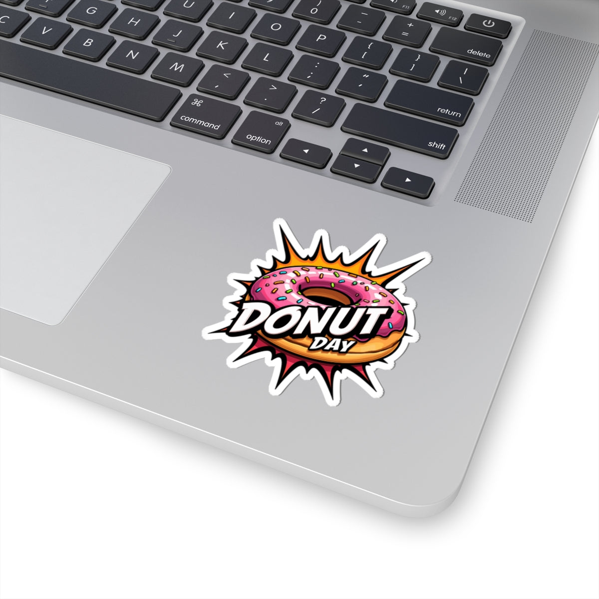 National Donut Day Stickers - Vintage Donut Decals for Coffee Cups & Laptops