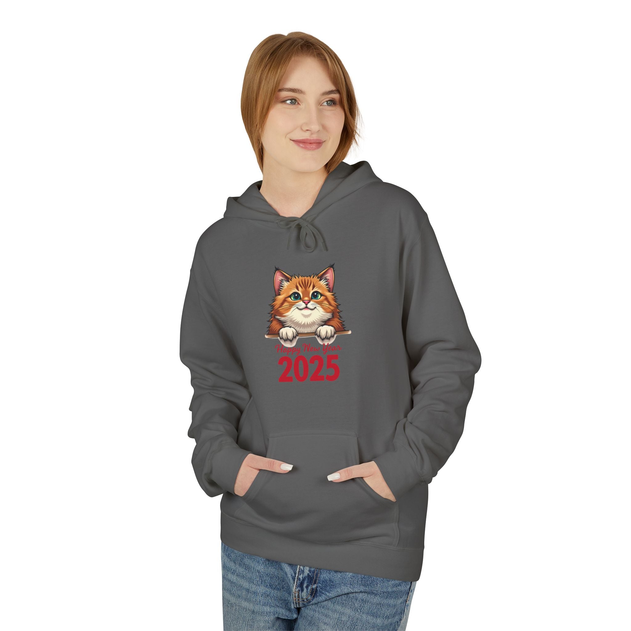 Cat Lover Fleece Hoodie