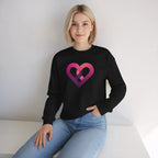 Heart Sweatshirt Cute Love Crewneck - Romantic Gift