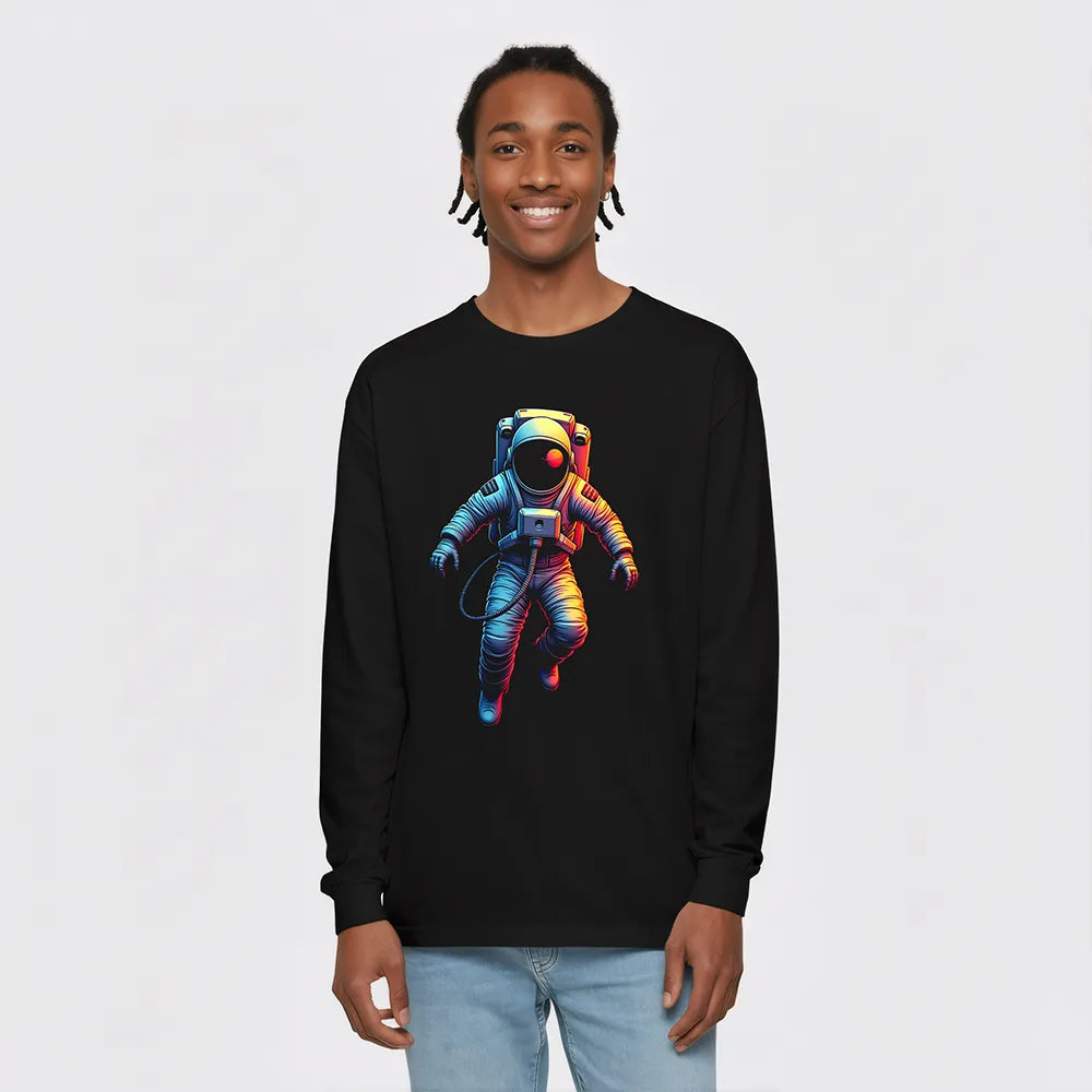 Long Sleeve Shirt Astronaut Space - NASA Lover Gift