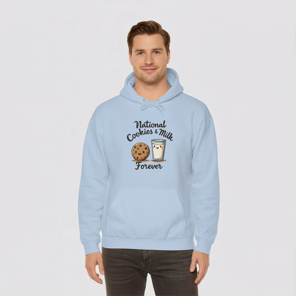 Cookie Milk Hoodie - Cozy Cute Cookie Lover Fun Gift Sweater