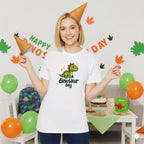 Cute Dinosaur T-Shirt - Unisex Cotton Tee for Kids and Adults