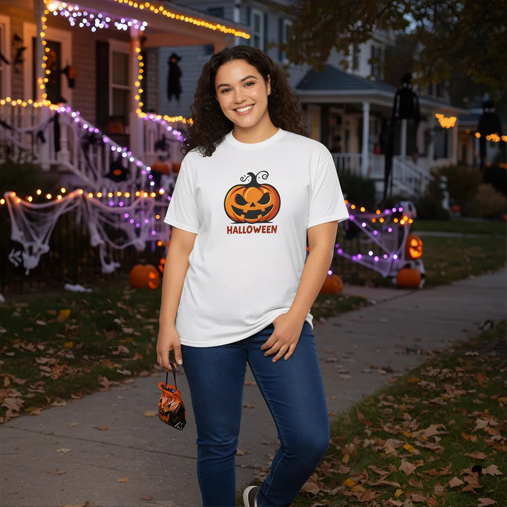 Halloween Pumpkin Shirt | Spooky Party Tee Fall Gift