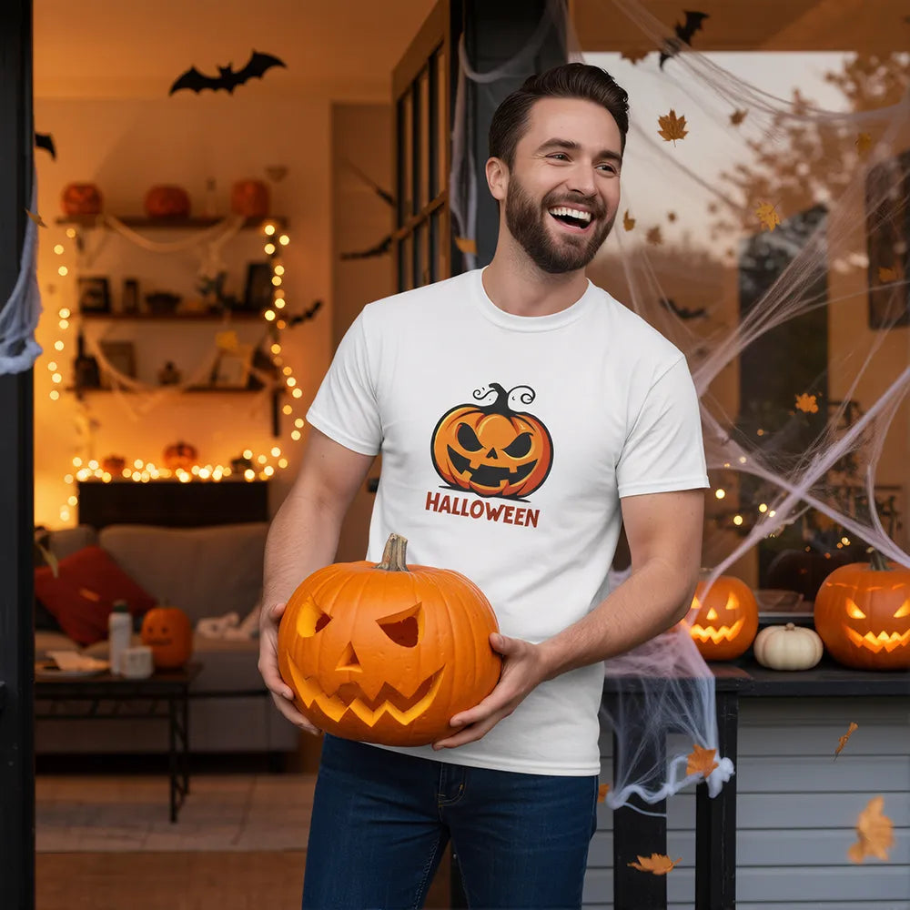 Halloween Pumpkin Shirt | Spooky Party Tee Fall Gift