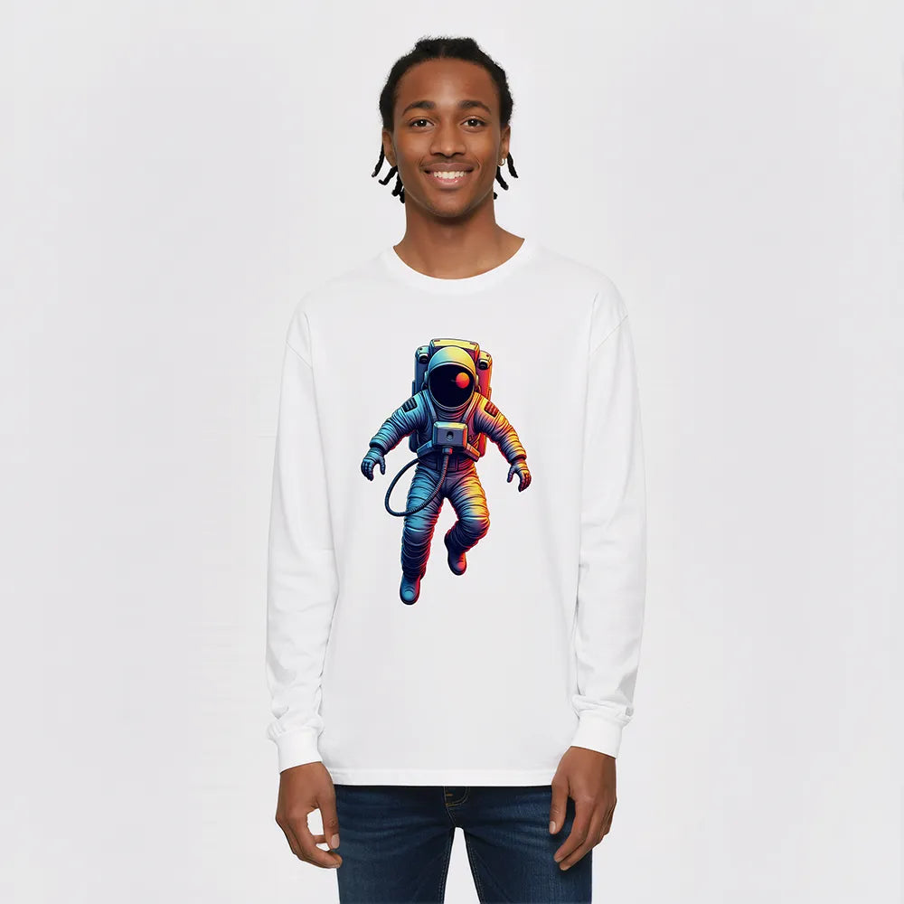 Long Sleeve Shirt Astronaut Space - NASA Lover Gift